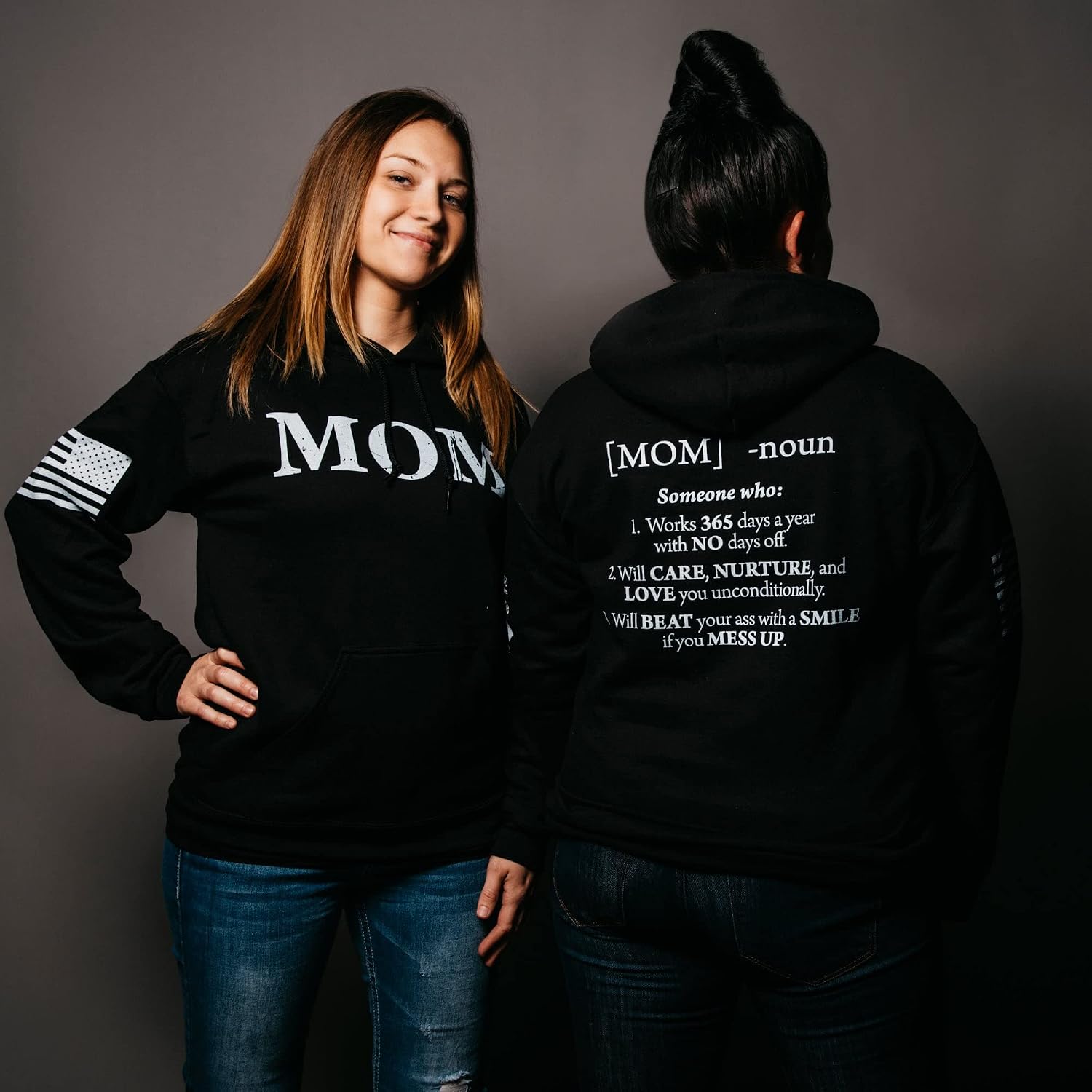 Grunt Style Mom Defined Women's Graphic Hoodie