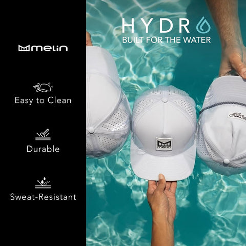 melin Odysea Stacked Hydro, Men's Performance Snapback Hat