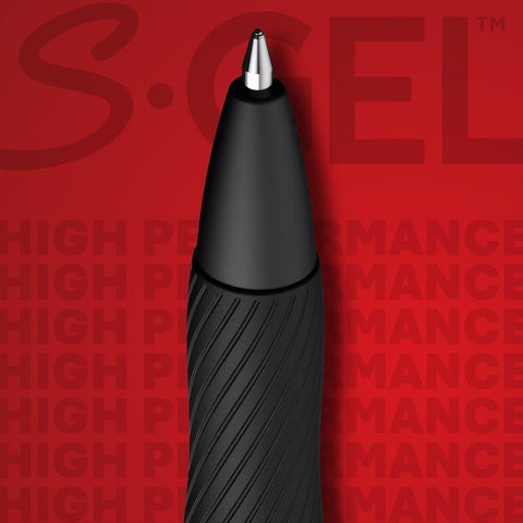 Sharpie S-Gel Pens, Medium Point (0.7mm), Blue Ink, 12 Count - Ideal for Writing, Journaling, Note-Taking, College Supplies
