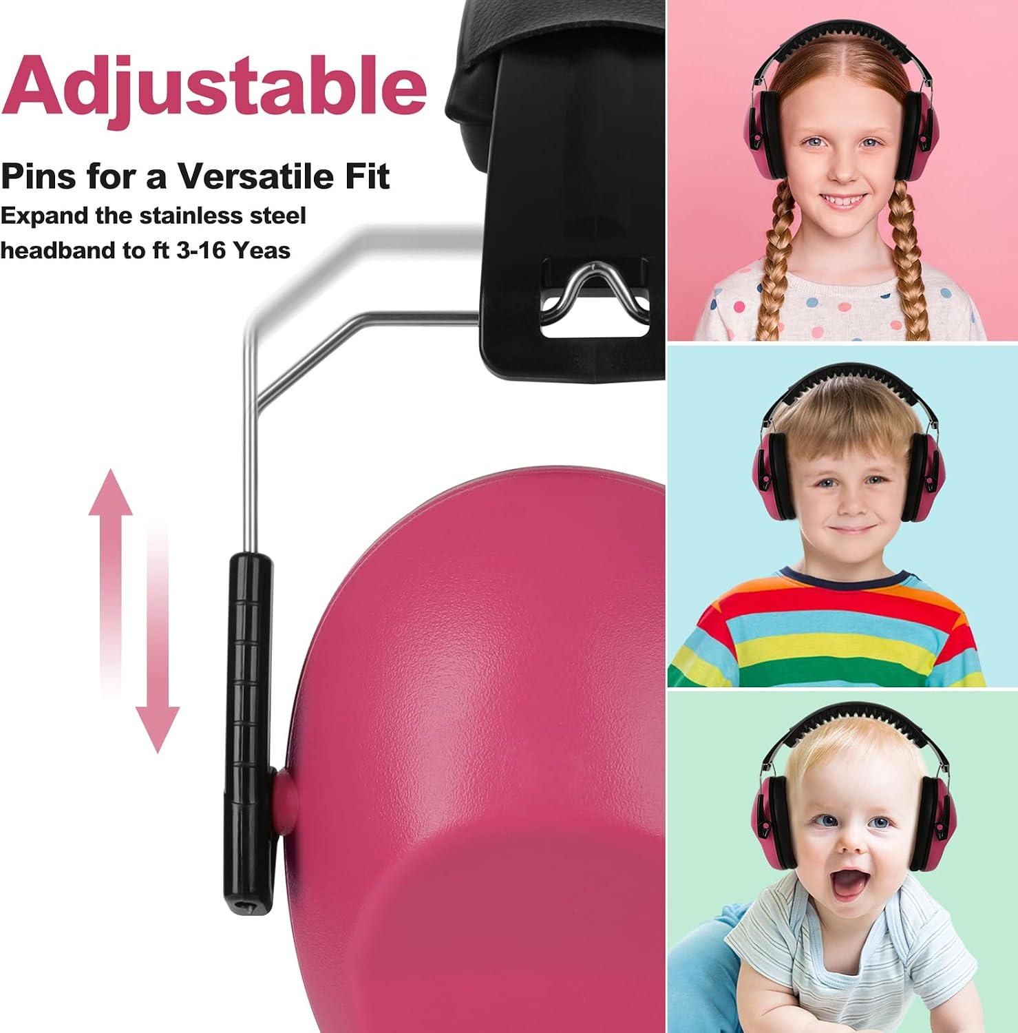 Floriogra Noise Cancelling Headphones for Kids/Toddler 28dB SNR Ear Muffs