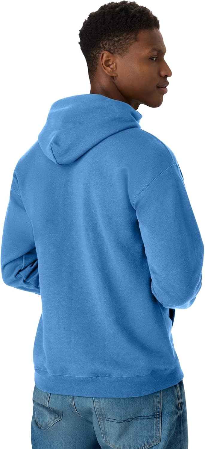 Hanes Men's Hoodie - EcoSmart Fleece Hooded Sweatshirt for Men & Women - Midweight Fleece - Big & Tall Available