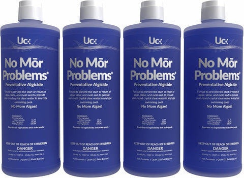 4 PACK - United Chemical No Mor Problems 1qt NMP-C12