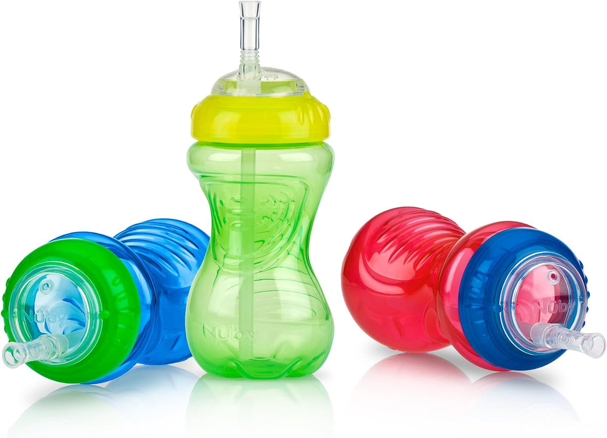 Nuby No-Spill Sippy Cup - 3 Pack