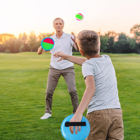 Ayeboovi Toss and Catch Ball Game Outdoor Beach Pool Toys for Kids Age 3-12