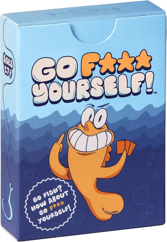 Go F Yourself! Grown Up Go Fish Card Game, Funny Gag Gift Card Deck