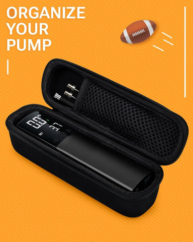 Electric Ball Pump for Sports Balls, Basketball Pump with Gauge and LCD