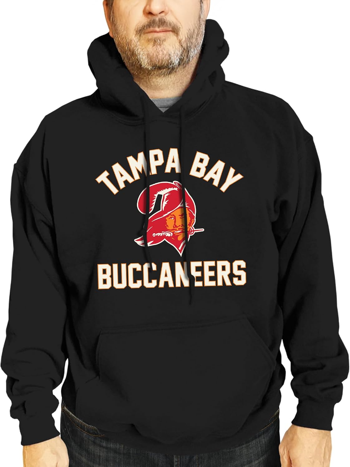 Team Fan Apparel NFL Adult Unisex Retro Gameday Ultra Soft Fleece Hooded Sweatshirt, Officially Licensed Football Hoodie