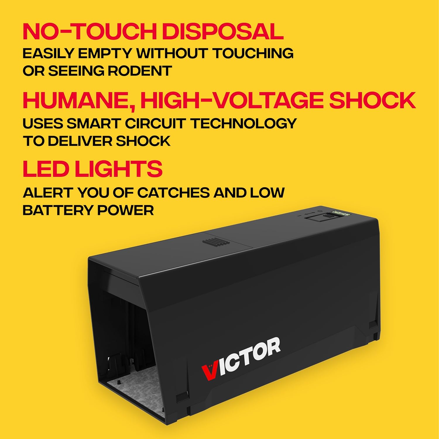 Victor Electronic Rat Trap, 2-Pack