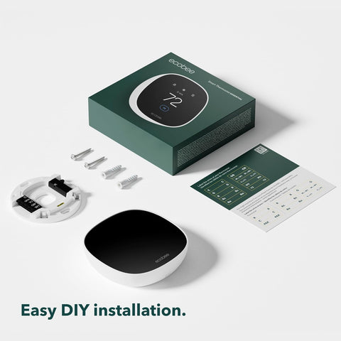 ecobee Smart Thermostat Essential - WiFi Thermostat, Energy Star Certified