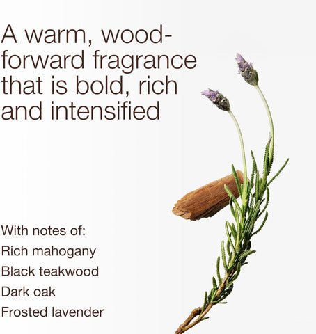 Bath & Body Works 3-Wick Candle, Mahogany Teakwood Intense, Soy Wax Blend