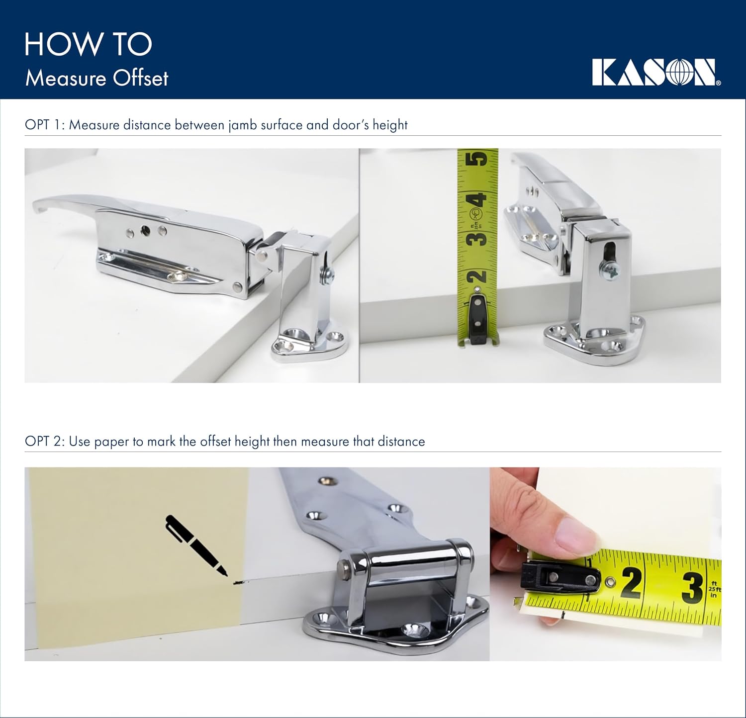 Kason 0058 Safeguard Radial Latch, Light Spring, 10058L05021