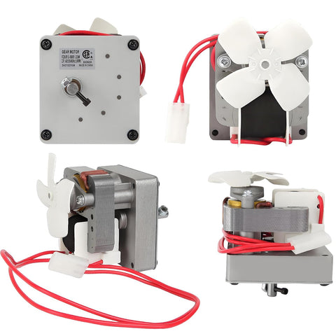 2.0 RPM Auger Motor Replacement Parts, Compatible with Traeger, Pit Boss, and Camp Chef, Wood Pellet Grill Smokers, Universal Barbecue Auger Motor Replacement 120V 60Hz 2 Pole