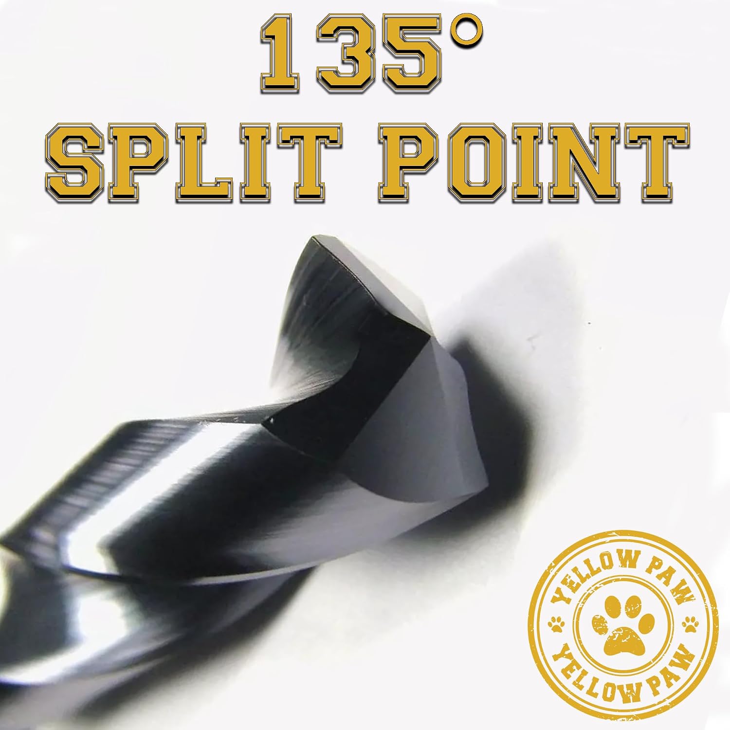 35/64 Inch Drill Bit for Metal - Industrial Grade M35 Cobalt Titanium Aluminum Nitrite - 35/64" Diameter & Total Length of 6" with Working Length of 3" Easily Drill Into Metal, Steel, & Aluminum