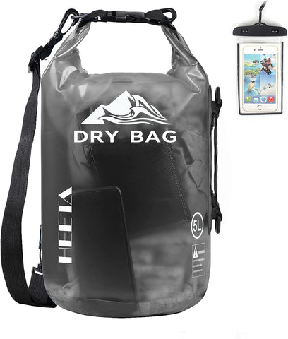 HEETA Dry Bag Waterproof Backpack with Phone Case 5L/10L/20L/30L/40L