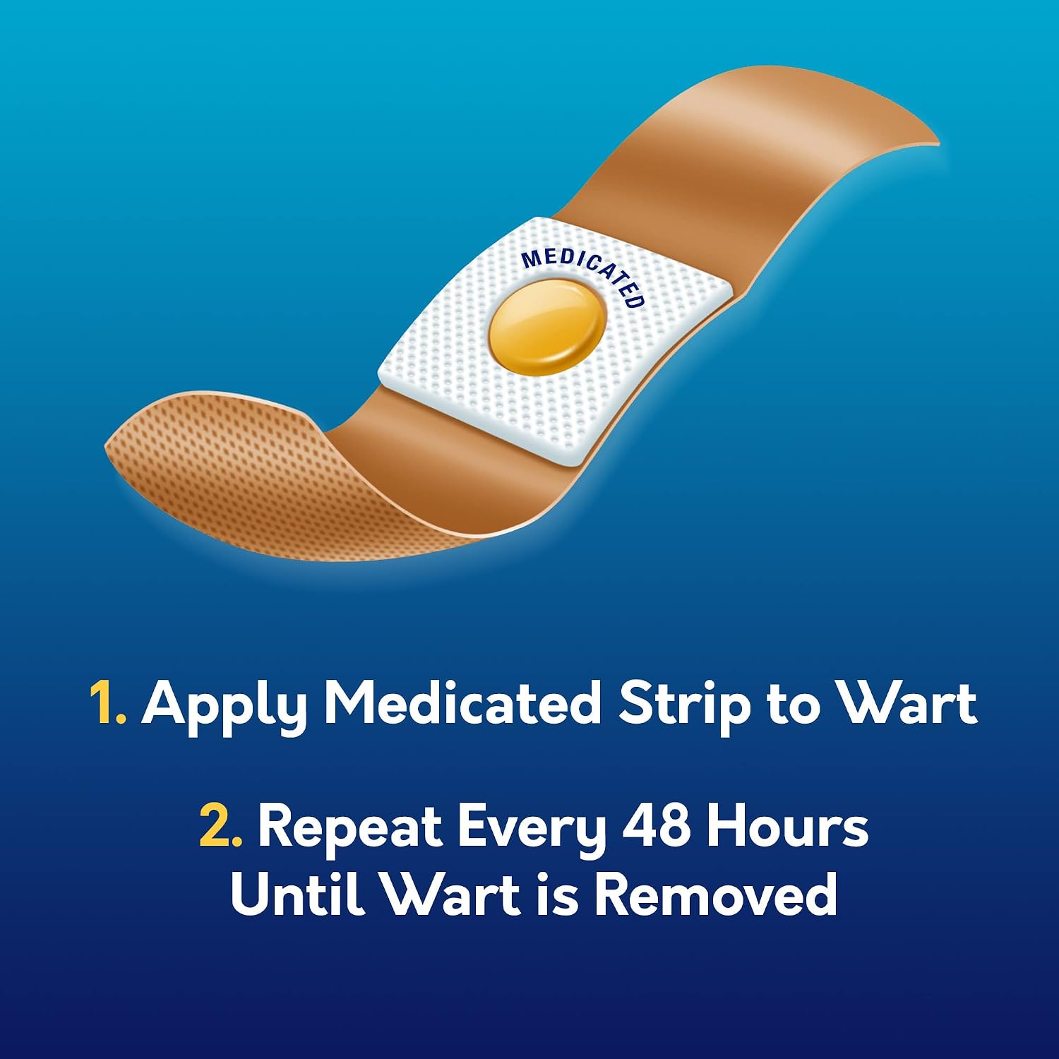Compound W Maximum Strength Wart Remover One Step Medicated Pads, 14 Ct