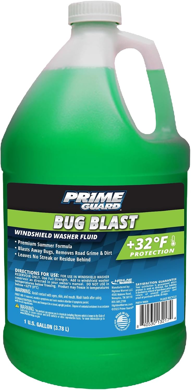 Prime Guard Power Blast -20ºF Windshield Washer Fluid - 1 Gallon | SKU: 92006