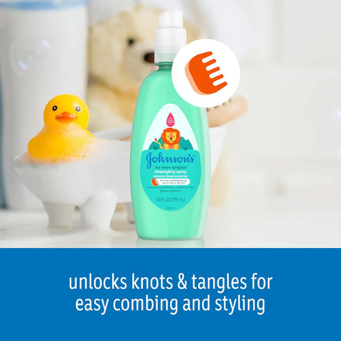 Johnson's Baby No More Tangles Detangling Spray, 10 Ounce