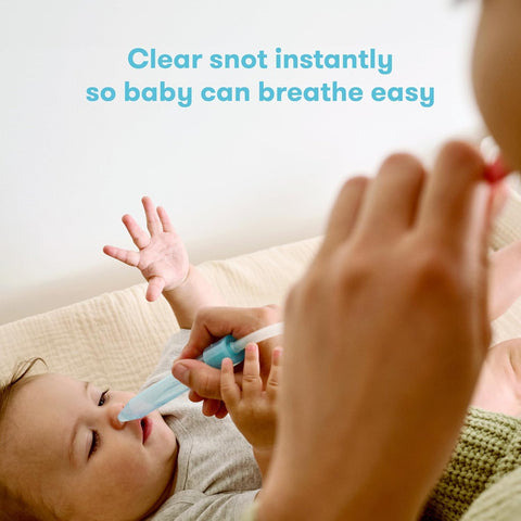 Frida Baby NoseFrida SnotSucker Nasal Aspirator for Baby, 4 Hygiene Filters