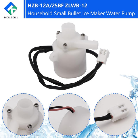 HZB-12A/25BF ZLWB-12 Household Small Bullet Ice Maker Water Pump