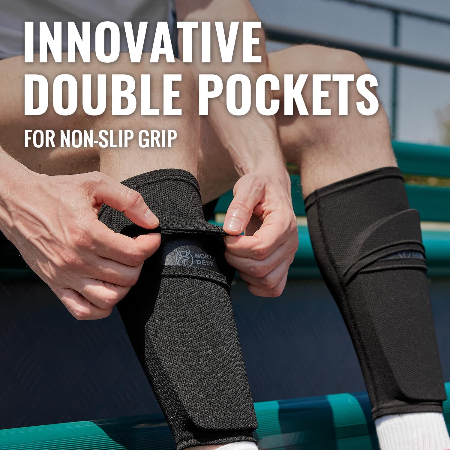 Northdeer Soccer Shin Guards for Kids Adults
