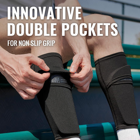 Northdeer Soccer Shin Guards for Kids Adults