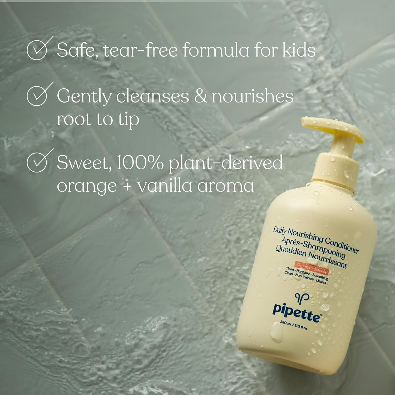 Pipette Kids Daily Nourishing Shampoo & Conditioner Duo (Pack of 2)