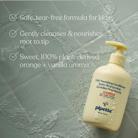 Pipette Kids Daily Nourishing Shampoo & Conditioner Duo (Pack of 2)