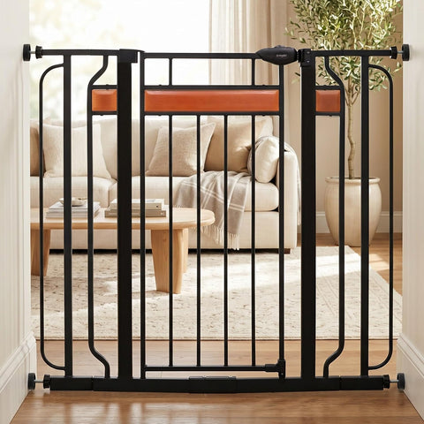 Regalo Safety 37" Extra Tall Baby Gate, Bottom of Stairs & Doorways
