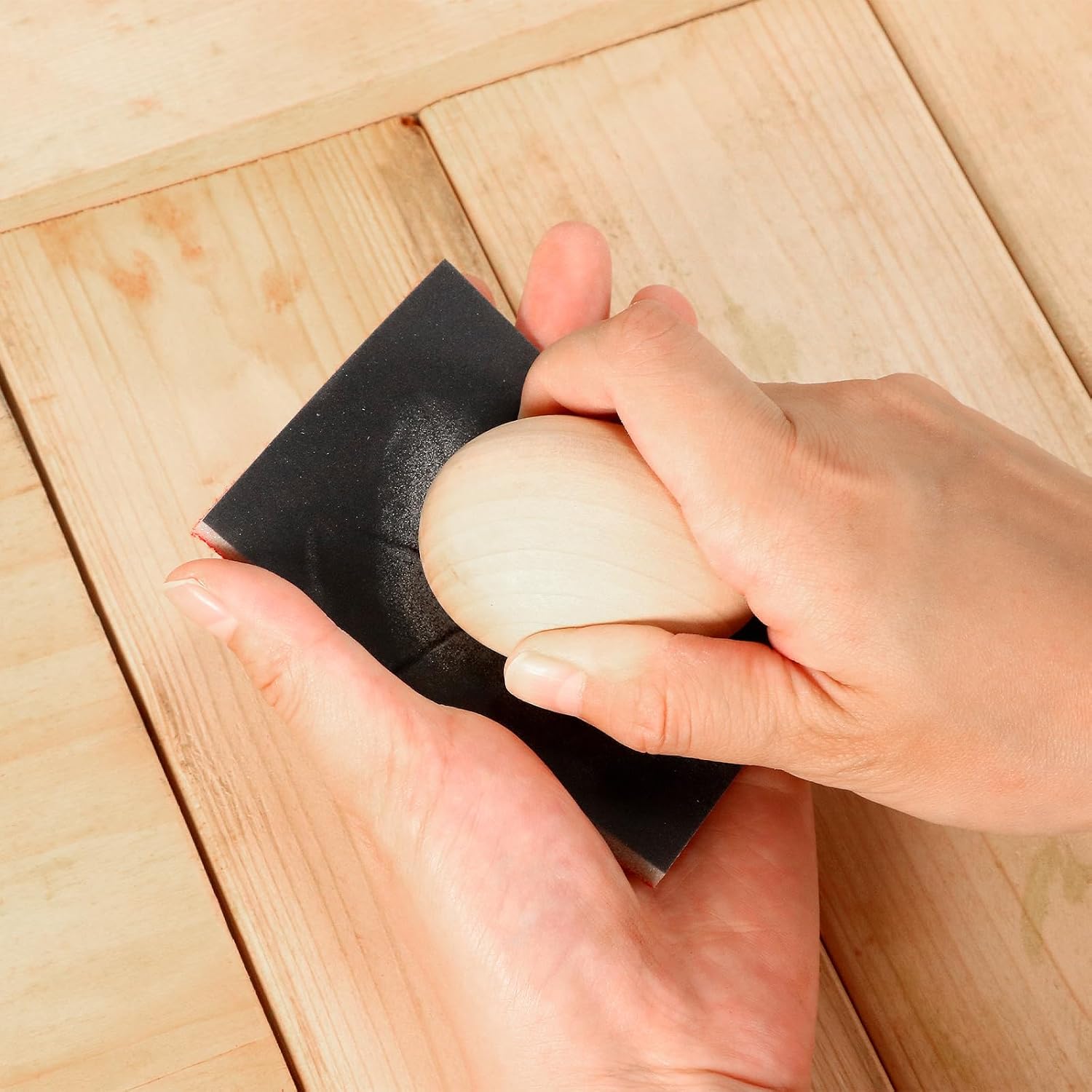24 PCS Sanding Sponge Block 120 Grit Wet Dry Sandpaper for Wood Metal