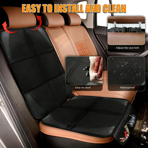 Bacgnyer Car Seat Protector 1 Pack, Waterproof Car Seat Cover for Baby