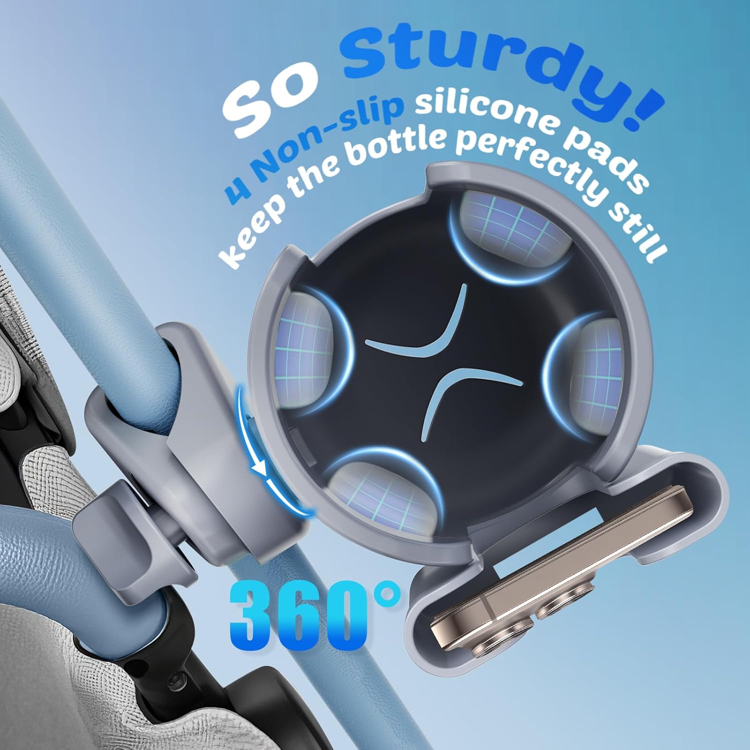 2-Pack Cup Holder for Walker: Wheelchair Cup Holder for Seniors and Adults