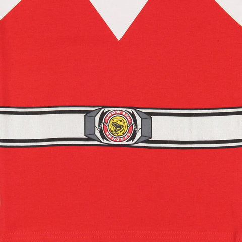 INTIMO Mighty Morphin Power Rangers Boys' Classic Character Costume Sleep Pajama Set