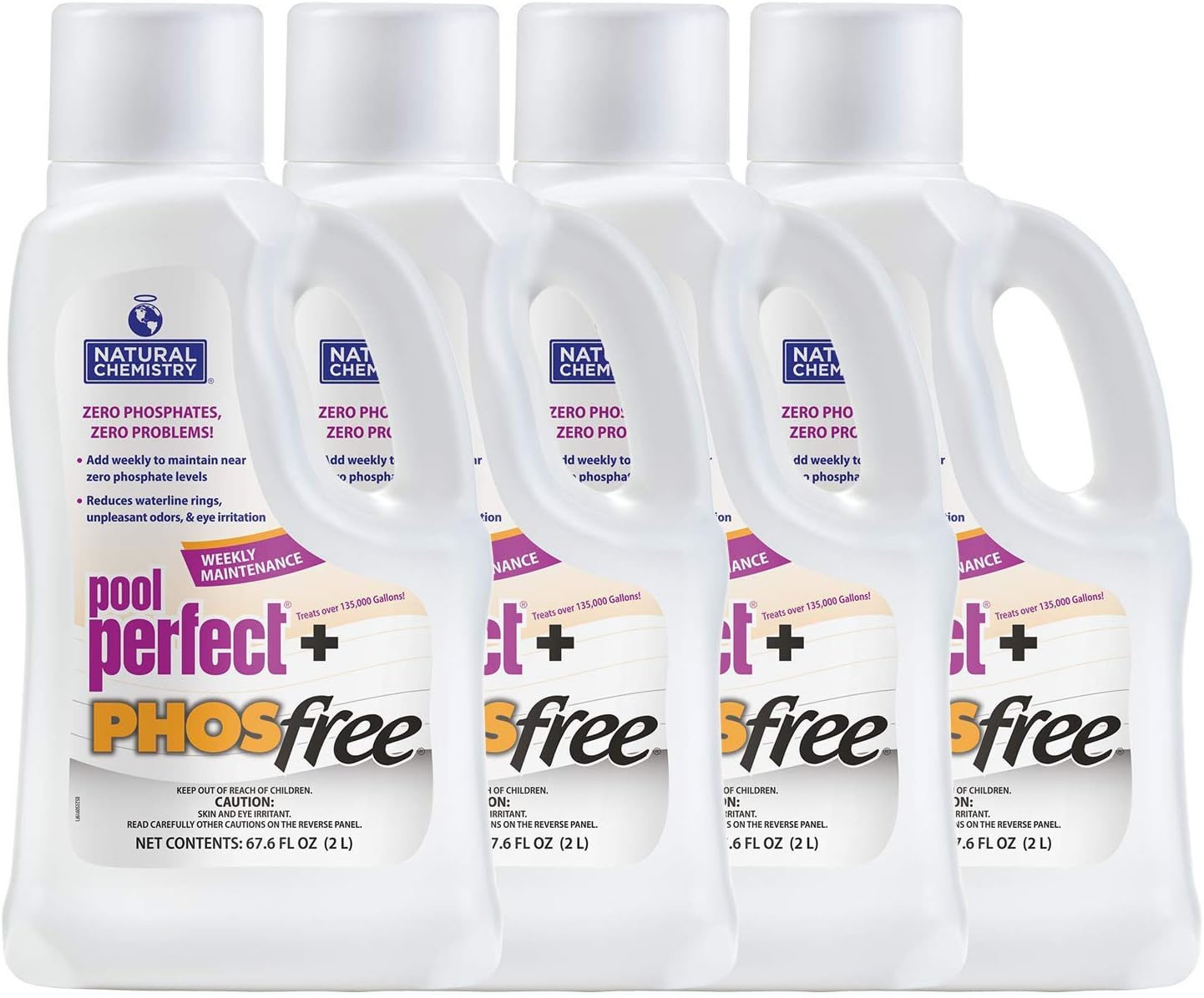 Natural Chemistry Pool Perfect + Phosfree, 3 Liter, 3 Pack