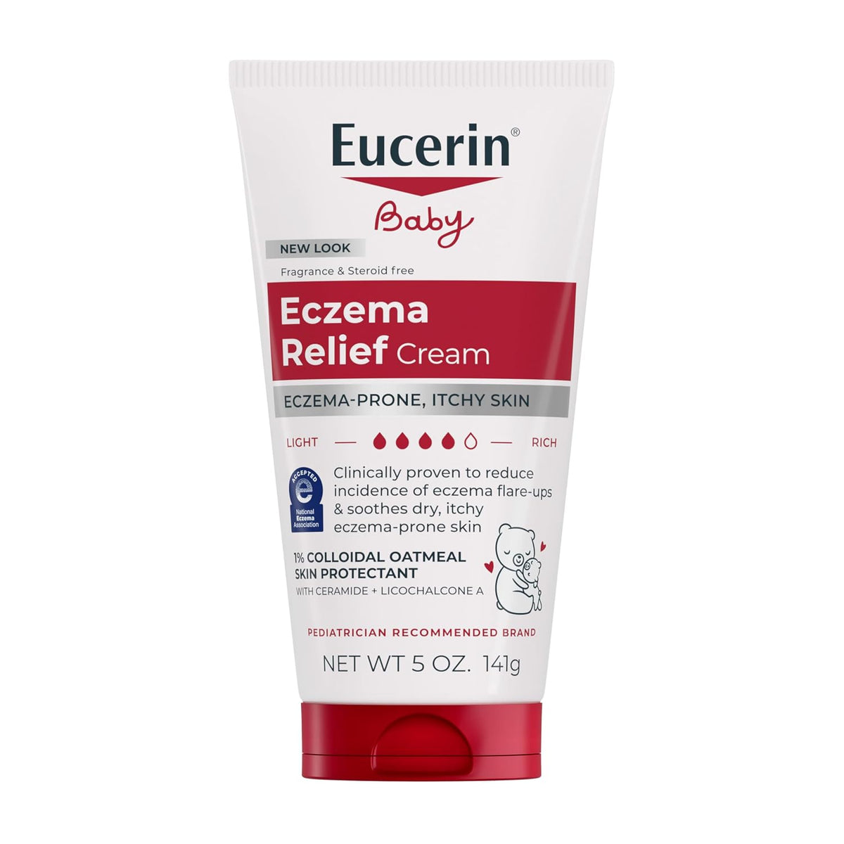 Eucerin Baby Eczema Relief Cream with Colloidal Oatmeal, 5 OZ