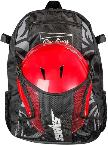 Rawlings | SAVAGE Backpack Equipment Bag | T-Ball/Youth Baseball & Softball | Multiple Styles