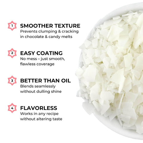 Paramount Crystals for Candy Melts & Chocolate, Edible Wax Flakes, 4 oz