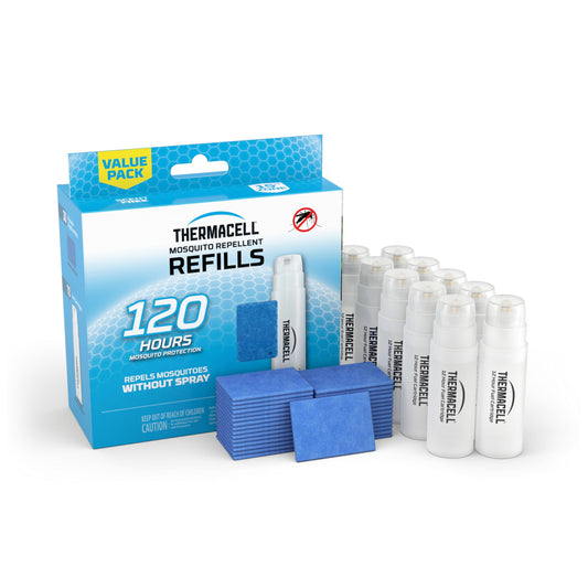 Thermacell Mosquito Repellent Refills; Compatible with Any Fuel-Powered Thermacell Repeller; Highly Effective, Long Lasting, No Spray or Mess; 15 Foot Zone of Mosquito Protection