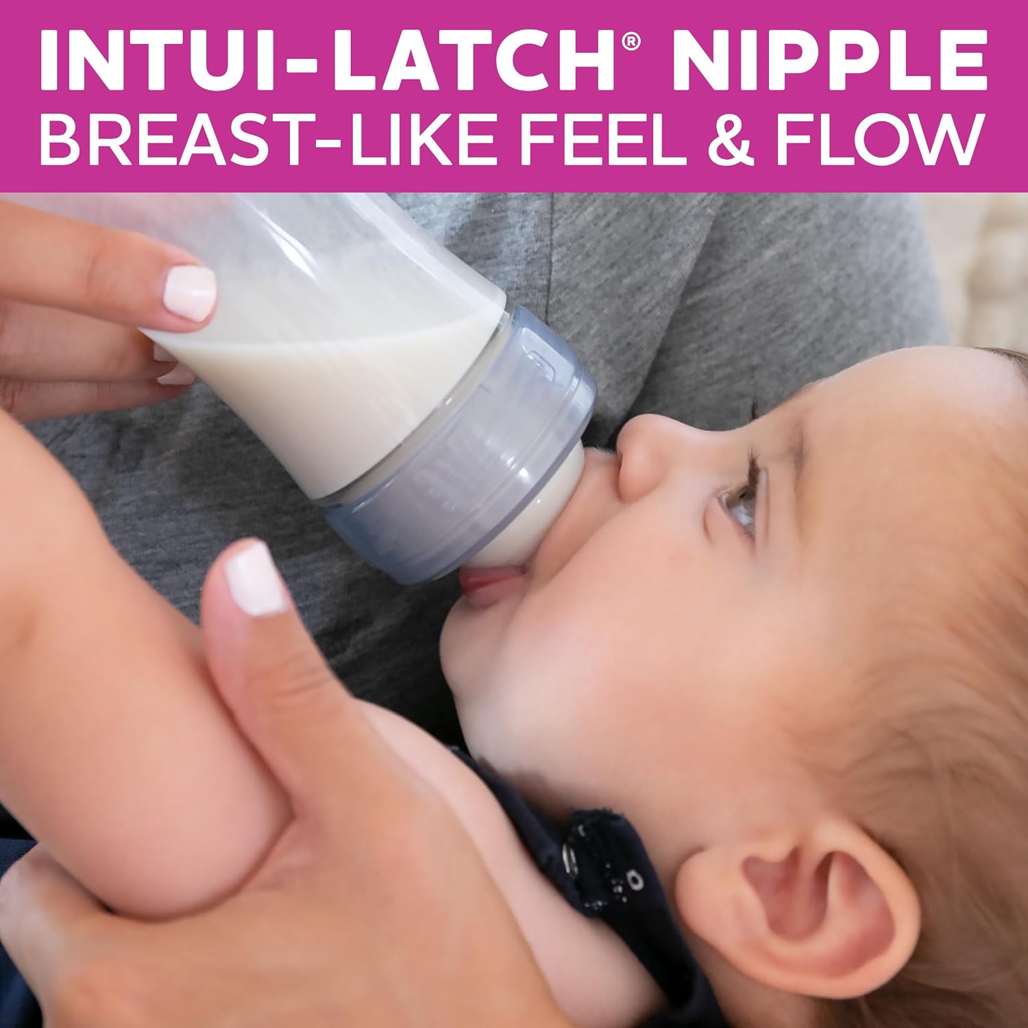 Chicco Duo Hybrid Anti-Colic Baby Bottle Stage 3 Fast Flow Nipple