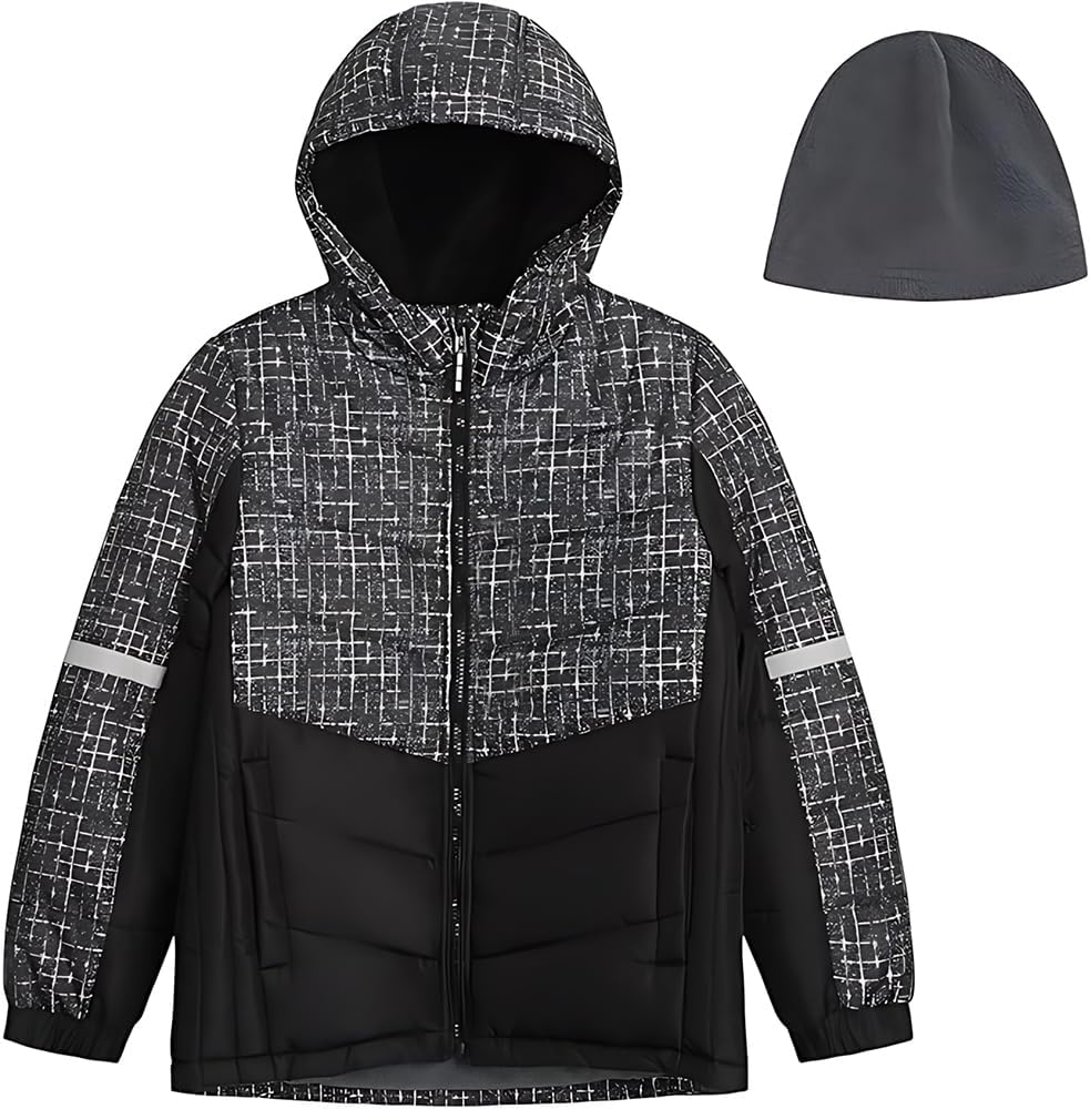 London Fog Boys' Big Active Puffer Jacket Winter Coat