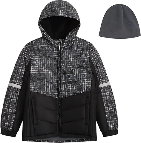 London Fog Boys' Big Active Puffer Jacket Winter Coat