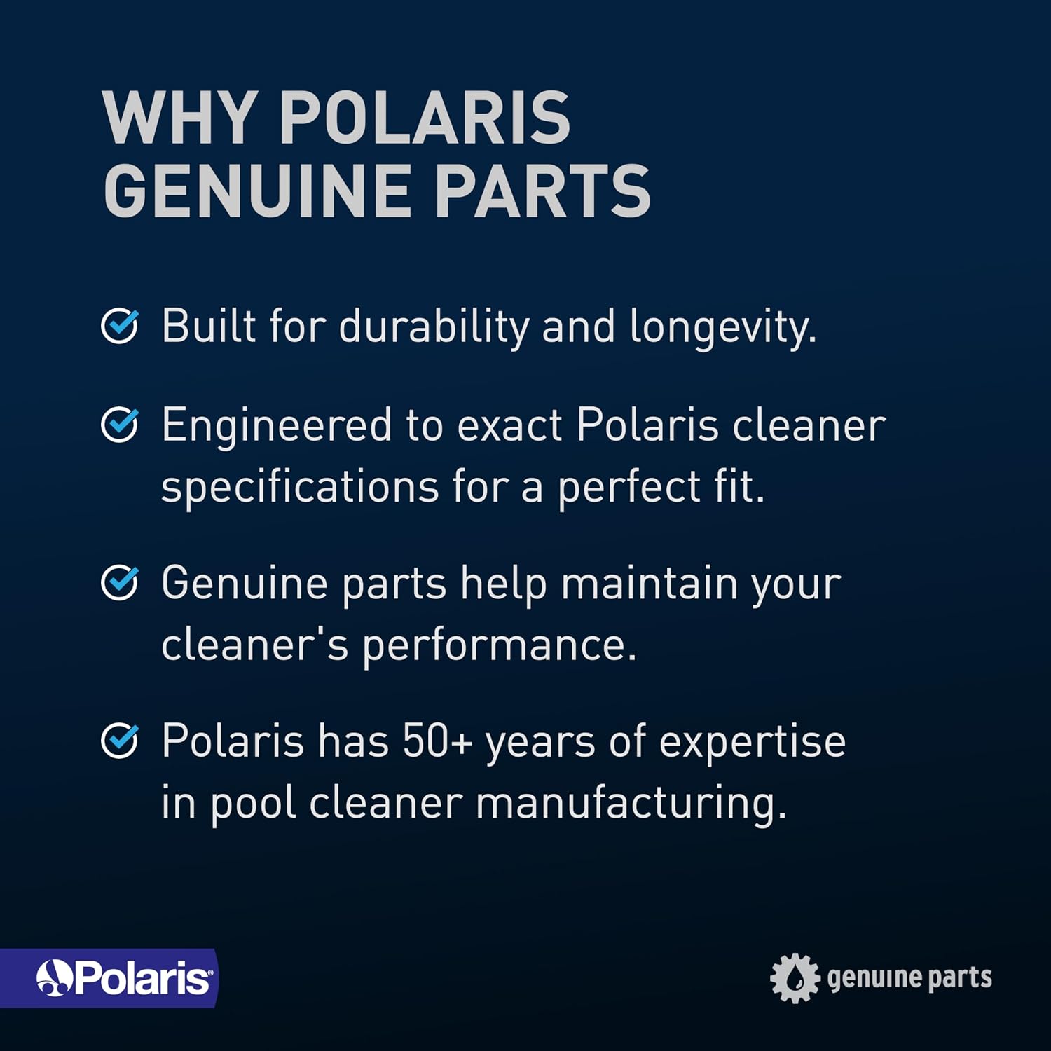 Polaris Genuine Parts G62 Backup Valve Replacement Kit, Compatible With Polaris 3900 Sport, 280 Black Max, TR35P, and 480 Pro Black Max