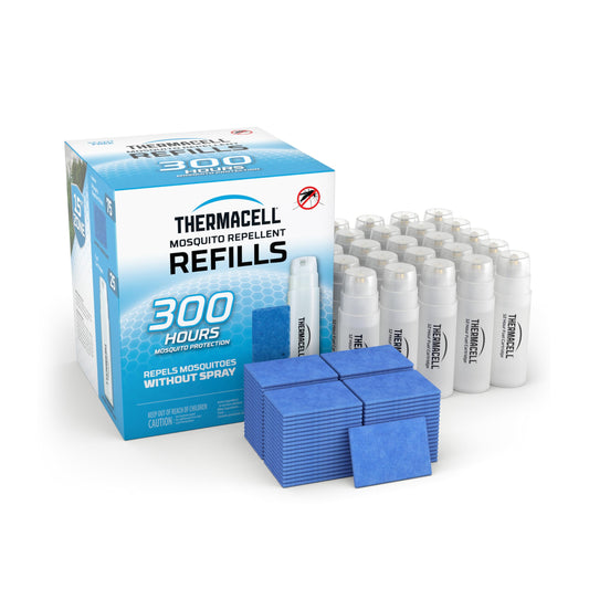 Thermacell Mosquito Repellent Refills; Compatible with Any Fuel-Powered Thermacell Repeller; Highly Effective, Long Lasting, No Spray or Mess; 15 Foot Zone of Mosquito Protection