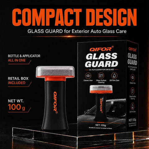 QIFOR Oil Film Remover for Car Windshields and Windows