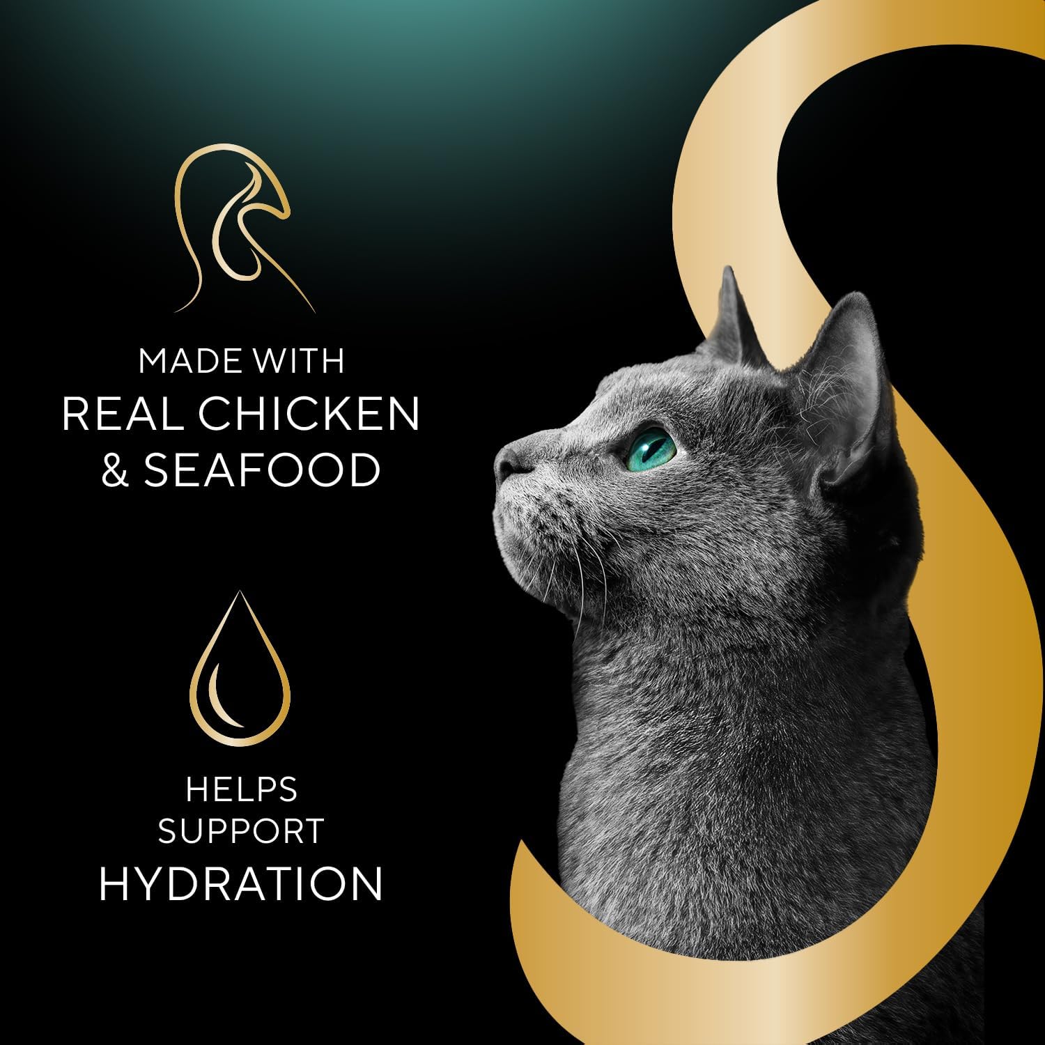 Sheba Selections Filets Wet Cat Food Complement, Variety, 1.3 oz, 24 ct