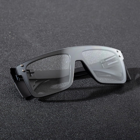 UV400 Transition Photochromic Safety Glases Light to Dark Grey Lens ANSI Z87 Impact Approved