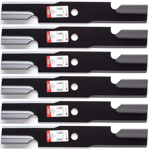 6PK Oregon 92-209 High Lift Blades for Exmark 60” Lazer Z X-Series LZX801GKA60600