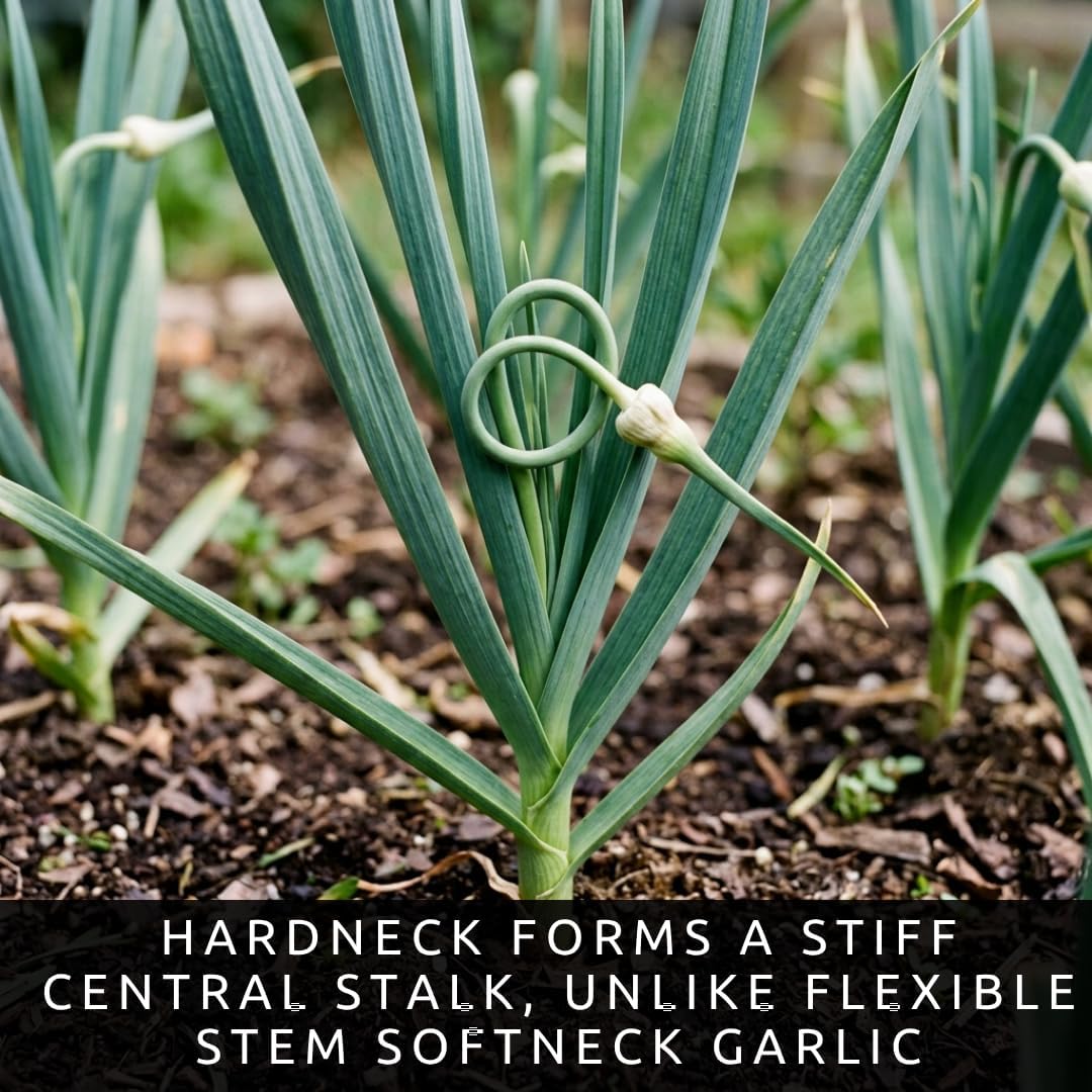12 Hardneck Garlic Bulbs for Planting, Large Cloves for Home Gardens