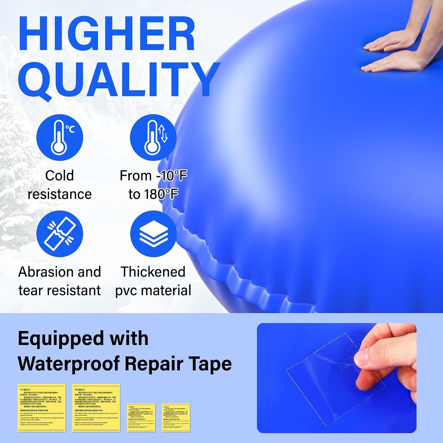 15Ft Winter Pool Pillow,0.8mm Thickened Pool Pillows for Above Ground Pools