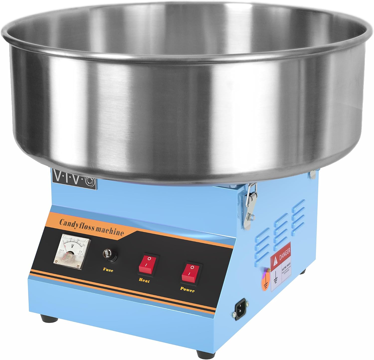 VIVO Blue 1030W Electric Cotton Candy Machine, CANDY-V001B
