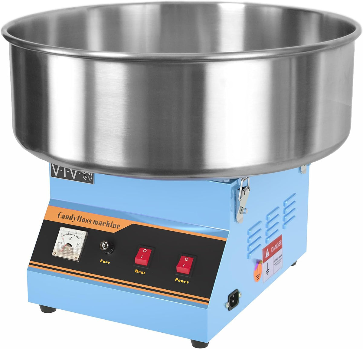 VIVO Blue 1030W Electric Cotton Candy Machine, CANDY-V001B